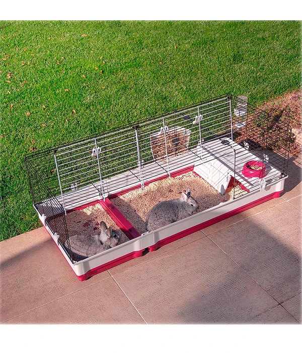 Ferplast Nagerheim Krolik 140, Ca. B142/H50/T60 Cm 5 Ferplast Nagerheim Krolik 140, Ca. B142/H50/T60 Cm – Bild 3