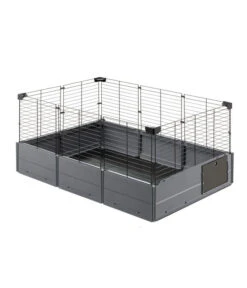 Ferplast Nagerheim Multipla Open, Schwarz, Ca. B107/H50/T72 Cm