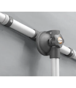 Schneider Sonnenschirm Novara, Rechteckig, Ca. B190/T140 Cm -Eleganter Garten 6953541 WE DE 002 SchneiderSonnenschirmNovarasilbergrau