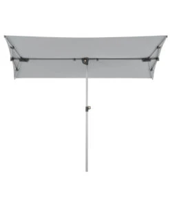 Schneider Sonnenschirm Novara, Rechteckig, Ca. B190/T140 Cm -Eleganter Garten 6953541 WE FS 003 SchneiderSonnenschirmNovarasilbergrau