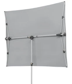 Schneider Sonnenschirm Novara, Rechteckig, Ca. B190/T140 Cm -Eleganter Garten 6953541 WE FS 004 SchneiderSonnenschirmNovarasilbergrau