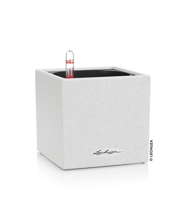 LECHUZA® Kunststoff-Topf Canto Stone, Eckig, Ca. B14/H13,5/T14 Cm 3 LECHUZA® Kunststoff-Topf Canto Stone, Eckig, Ca. B14/H13,5/T14 Cm