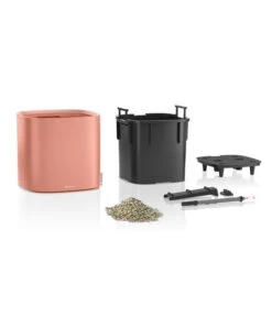 LECHUZA® Kunststoff-Topf Pila Color Planter, Rund, Ca. Ø35/H33 Cm -Eleganter Garten 6963664 WE DE 001 LechuzaKunststoffTopfPilaColorPlanterrund