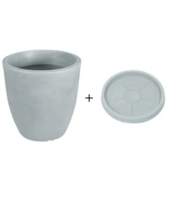 Farmet New Kunststoff-Topf Orione Alto, Rund, Ca. Ø60/H60 Cm