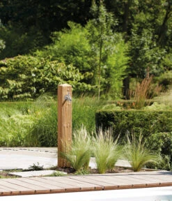 Garantia Kunststoff-Wasserzapfsäule Wood, Ca. H100 Cm 7 Garantia Kunststoff-Wasserzapfsäule Wood, Ca. H100 Cm -Eleganter Garten 6970339 WE MO 002 GarantiaWoodWasserzapfsaeulecaH100cm