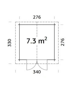 Palmako Gartenhaus Lotta 7 Palmako Gartenhaus Lotta -Eleganter Garten 6973887 WE BG 001 PalmakoGartenhausLotta