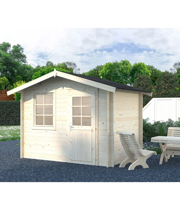 Palmako Gartenhaus Klara, Ca. B336/H235/T234 Cm 4 Palmako Gartenhaus Klara, Ca. B336/H235/T234 Cm – Bild 2