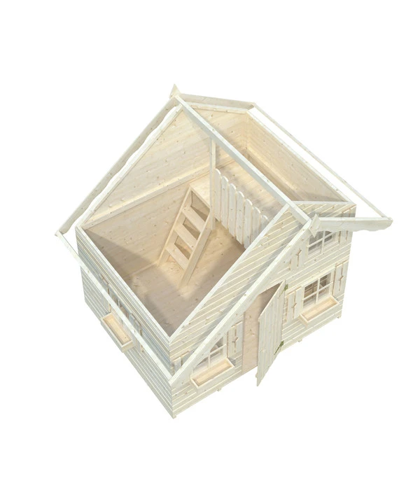 Palmako Spielhaus Tom, Ca. B258/H228/T224 Cm 4 Palmako Spielhaus Tom, Ca. B258/H228/T224 Cm – Bild 2
