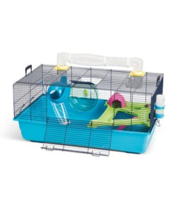 SAVIC Nagerheim Sky Metro, Blau, Ca. B80/H50/T50 Cm -Eleganter Garten 6980668 WE DE 001 SavicNKHamsterSky