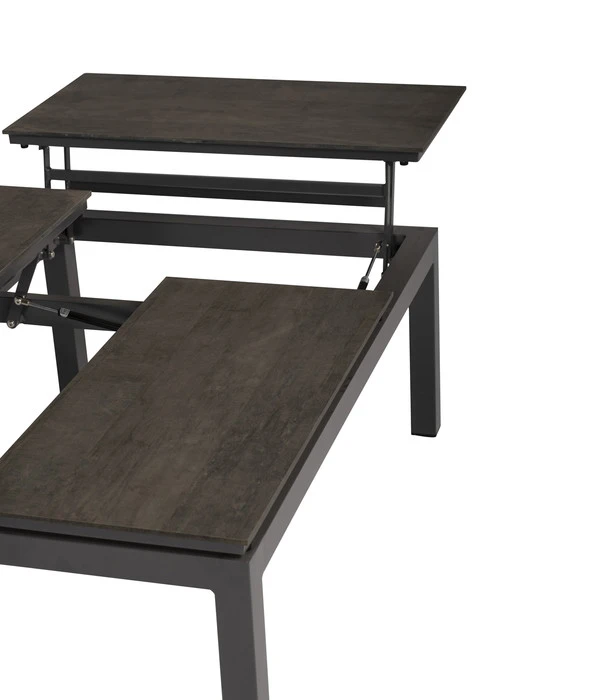 Tierra Outdoor Kaffeetisch Flip Up, Ca. B120/H46/T79 Cm 7 Tierra Outdoor Kaffeetisch Flip Up, Ca. B120/H46/T79 Cm – Bild 5