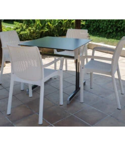 ALCO Gartentisch Gastro -Eleganter Garten 6986483 WE MO 004 Gastrotisch80x80Anthrazit