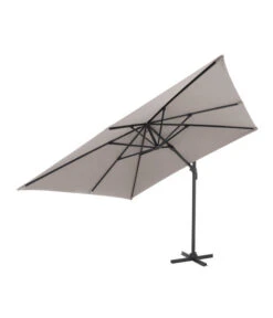 Siena Garden Ampelschirm California N+, Quadratisch, Ca. B250/T250 Cm -Eleganter Garten 6987945 WE FS 003 SienaGardenAmpelschirm250x250cmTaupe