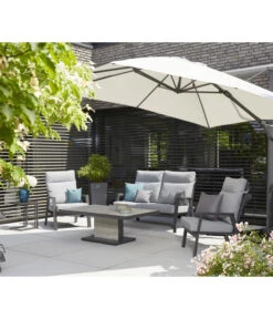 Siena Garden Ampelschirm Sunset N+, Quadratisch, Ca. B300/T300 Cm 23 Siena Garden Ampelschirm Sunset N+, Quadratisch, Ca. B300/T300 Cm -Eleganter Garten 6988075 WE MO 001 SienaGardenAmpelschirmSunsetN300x300cmGrau