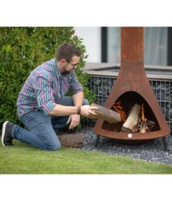 Westmann Grillkamin, Ca. B70/H160/T70 Cm 11 Westmann Grillkamin, Ca. B70/H160/T70 Cm -Eleganter Garten 6992564 WE MO 002 GrillkaminMitRauchablas