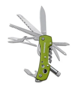 Munkees® Edelstahl-Taschenmesser LED, Ca. B9,5/H1,6/T3,1 Cm -Eleganter Garten 6994925 WE DE 001 MunkeesTaschenmesserLED