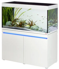 EHEIM Aquarium Kombination Incpiria 430 Duo, Weiß, 430 L, Ca. B130/H144/T60 Cm
