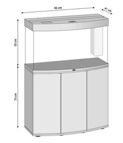 JUWEL® AQUARIUM Kombination Vision 180 LED -Eleganter Garten M200005754 WE BG 001 Vision180