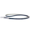 Das Lederband Führleine Style Amsterdam Navy/Grey -Eleganter Garten M200008643 WE FS 001 DasLederbandAmsterdamNavyundGrey