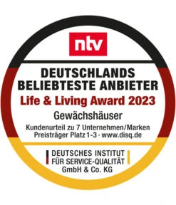 Vitavia Minigewächshaus Merlin, Ca. B80/H106,50/T111 Cm -Eleganter Garten Siegel VitaviaGewaechshauser