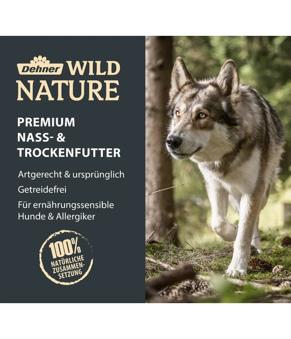 Dehner Wild Nature Nassfutter Für Hunde Mono-Protein Adult, Hirsch, 5 X 500 G 4 Dehner Wild Nature Nassfutter Für Hunde Mono-Protein Adult, Hirsch, 5 X 500 G – Bild 2
